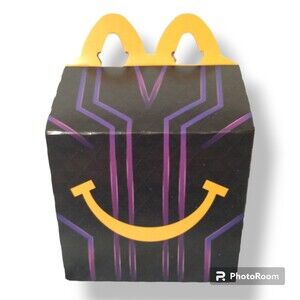 2022 Wakanda Forever McDonalds Happy Meal Box EMPTY BOX ONLY